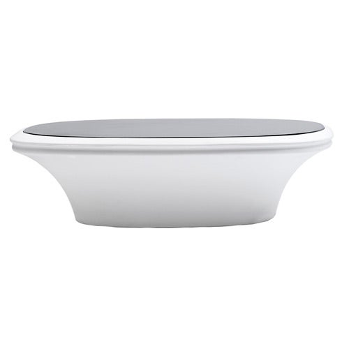 TABLE BASSE UFO, Blanc laqué de VONDOM TABLE BASSE UFO, Blanc laqué de VONDOM