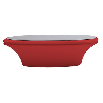 TABLE BASSE UFO, Rouge de VONDOM