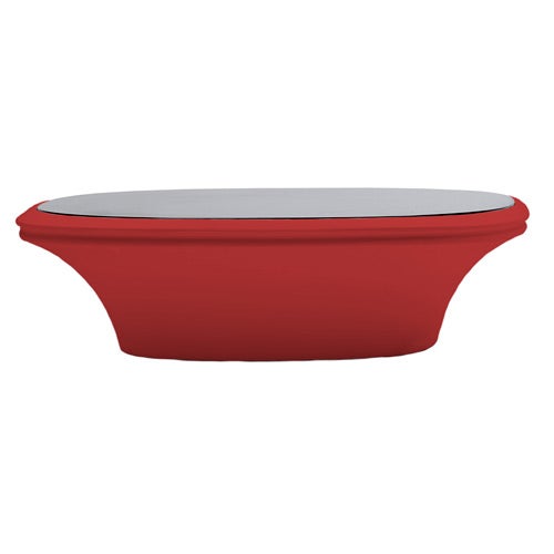 TABLE BASSE UFO, Rouge de VONDOM TABLE BASSE UFO, Rouge de VONDOM