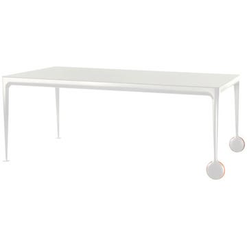 TABLE BIG WILL, 250 x 115 cm, Blanc de MAGIS