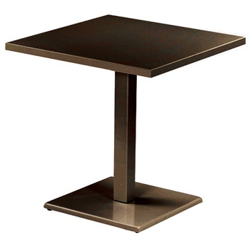 TABLE ROUND, 70 x 70 cm, Marron d'Inde de EMU
