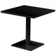 TABLE ROUND, 70 x 70 cm, Noir