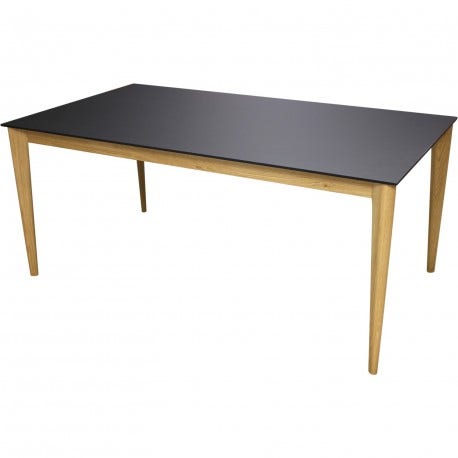 Table de repas OPÉRA d'Imperial Line, 2 allonges, 140 x 90 cm, Noir ingo Table de repas OPÉRA d'Imperial Line, 2 allonges, 140 x 90 cm, Noir ingo