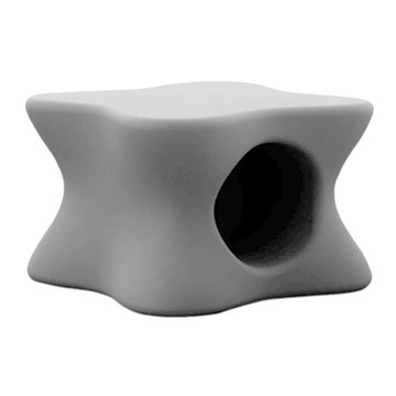 TABLE BASSE DOUX, Gris de VONDOM