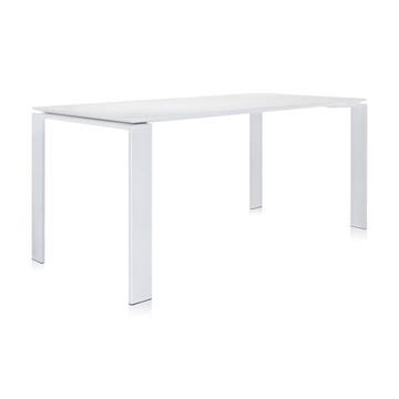 Table FOUR OUTDOOR de Kartell, 158 x 79 cm, Blanc