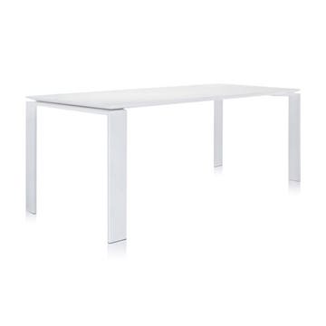 Table FOUR OUTDOOR de Kartell, 190 x 79 cm, Blanc