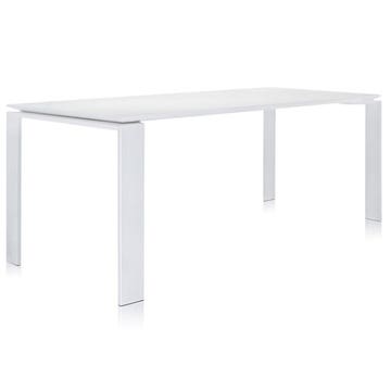 Table FOUR OUTDOOR de Kartell, 223 x 79 cm, Blanc
