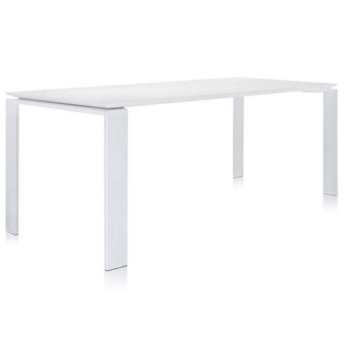 Table FOUR OUTDOOR de Kartell, 223 x 79 cm, Blanc Table FOUR OUTDOOR de Kartell, 223 x 79 cm, Blanc