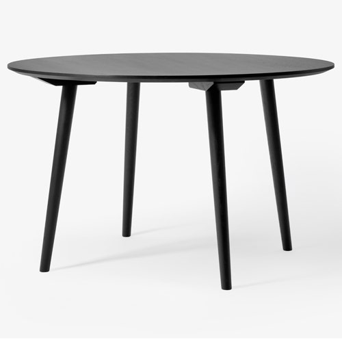 TABLE IN BETWEEN SK4, D.120, Chêne teinté noir de &TRADITION TABLE IN BETWEEN SK4, D.120, Chêne teinté noir de &TRADITION