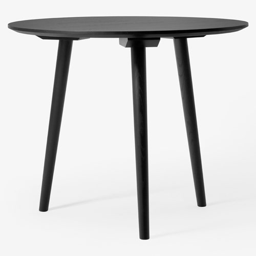 TABLE IN BETWEEN SK3, D.90, Chêne teinté noir de &TRADITION TABLE IN BETWEEN SK3, D.90, Chêne teinté noir de &TRADITION