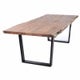 Table KLIMT Collection Cèdre Rouge, Plateau acacia, 240x100 cm