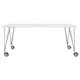 Table MAX de Kartell, L.190 x H.73 x P.90, Blanc zinc