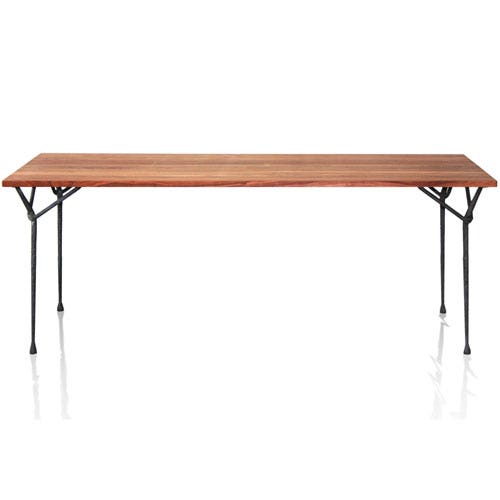 TABLE OFFICINA, 200 x 90 cm, Verni noir / frêne massif de MAGIS TABLE OFFICINA, 200 x 90 cm, Verni noir / frêne massif de MAGIS