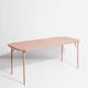 Table rectangulaire WEEK-END, 180 x 85 x 75, Blush