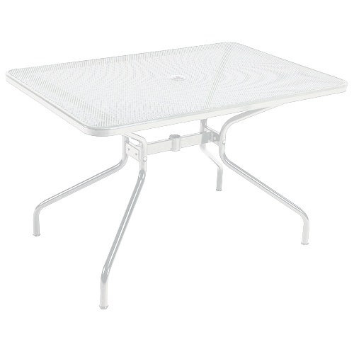 Table rectangulaire CAMBI de Emu, 120 x 80 cm, Blanc mat Table rectangulaire CAMBI de Emu, 120 x 80 cm, Blanc mat