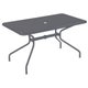 Table rectangulaire CAMBI, 160 x 80 cm, Fer ancien 