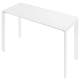 Table FOUR, 190 x 79, Piètement blanc, Plateau blanc