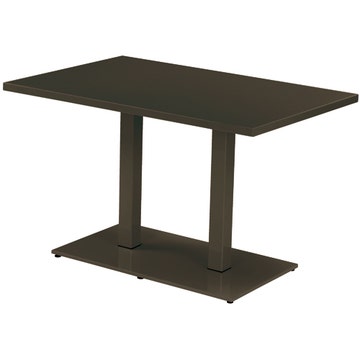 TABLE ROUND,120 x 80 cm, Marron d'Inde de EMU