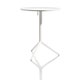 TABLE RONDE PLIANTE CENTRAL, Verni blanc