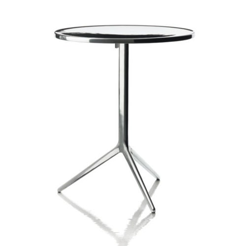 TABLE RONDE PLIANTE CENTRAL, Structure polie de MAGIS TABLE RONDE PLIANTE CENTRAL, Structure polie de MAGIS