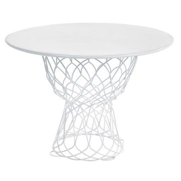 Table ronde RE-TROUVE de Emu, Ø 105 cm, Blanc mat 