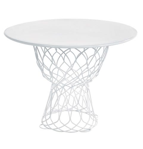 Table ronde RE-TROUVE de Emu, Ø 105 cm, Blanc mat 