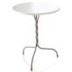 TABLE RONDE VIGNA, Ø.60cm, Gris chaud
