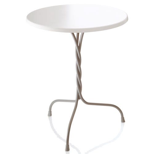 TABLE RONDE VIGNA, Ø.60cm, Gris chaud de MAGIS TABLE RONDE VIGNA, Ø.60cm, Gris chaud de MAGIS