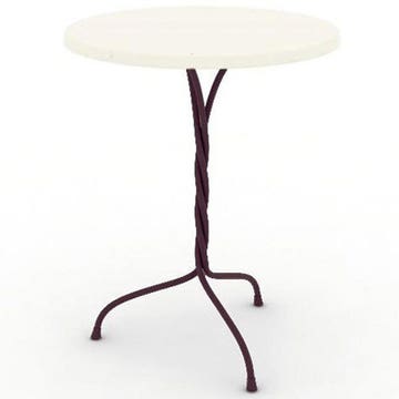 TABLE RONDE VIGNA, Ø.60cm, Violet de MAGIS