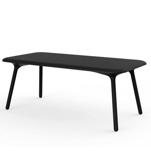 TABLE PAL, 180 x 90 cm, Noir de VONDOM TABLE PAL, 180 x 90 cm, Noir de VONDOM