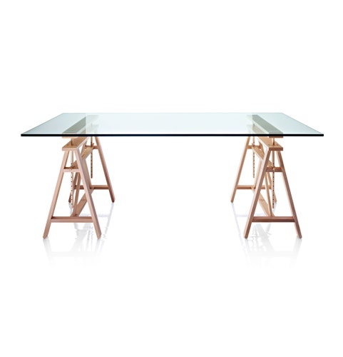 Plateau seul pour table TEATRO de MAGIS, Plateau en verre trempé