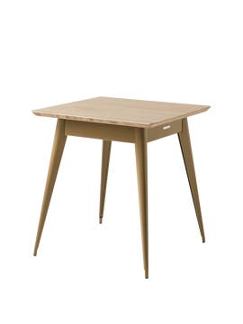 Table 55 plateau chêne, 70 x 70, Brun vert Table 55 plateau chêne, 70 x 70, Brun vert
