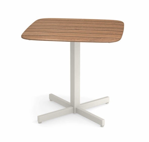Table 79 x 79 cm SHINE de Emu, Blanc mat Table 79 x 79 cm SHINE de Emu, Blanc mat