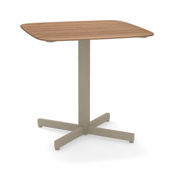 Table 79 x 79 cm SHINE de Emu, Tourterelle Table 79 x 79 cm SHINE de Emu, Tourterelle
