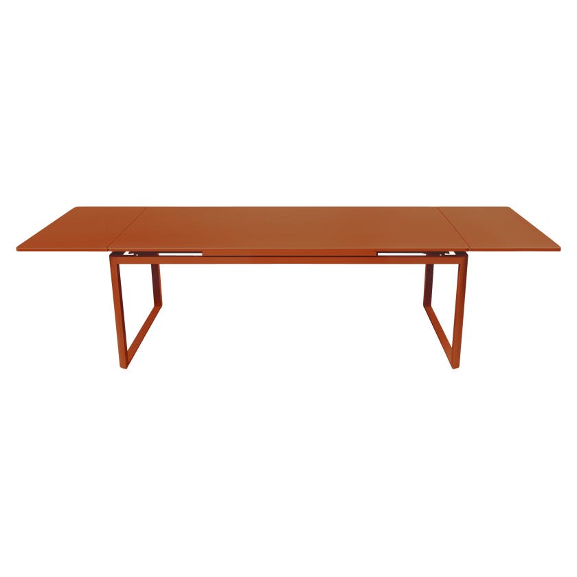 Table à allonges BIARRITZ de Fermob, Orange confite Table à allonges BIARRITZ de Fermob, Orange confite
