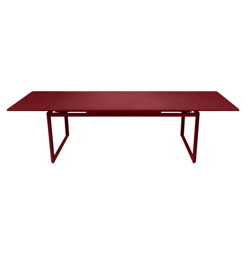 Table à allonges BIARRITZ de Fermob piment