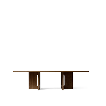 Table à manger ANDROGYNE, 210 cm, Chêne foncé