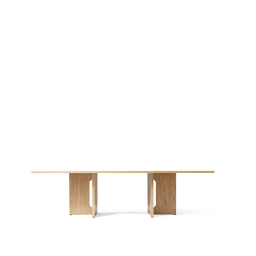 Table à manger ANDROGYNE, 210 cm, Chêne naturel
