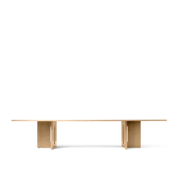 Table à manger ANDROGYNE, 278 cm, Chêne naturel