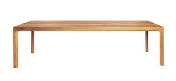 Table à manger ILLUM en teck, 267 x 100 cm Table à manger ILLUM en teck, 267 x 100 cm