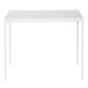 Table à manger T12, L.250 x P.120 x H.74 cm, Blanc