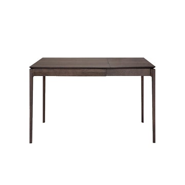 Table à rallonge Bok - chêne vernis - brun - rectangulaire 140/220cm