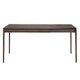 Table à rallonge Bok - chêne vernis - brun - rectangulaire