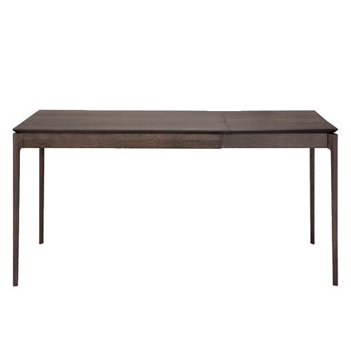 Table à rallonge Bok - chêne vernis - brun - rectangulaire