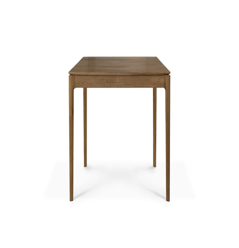 Table à rallonge BOK en teck d'Ethnicraft, 140/220x90x76