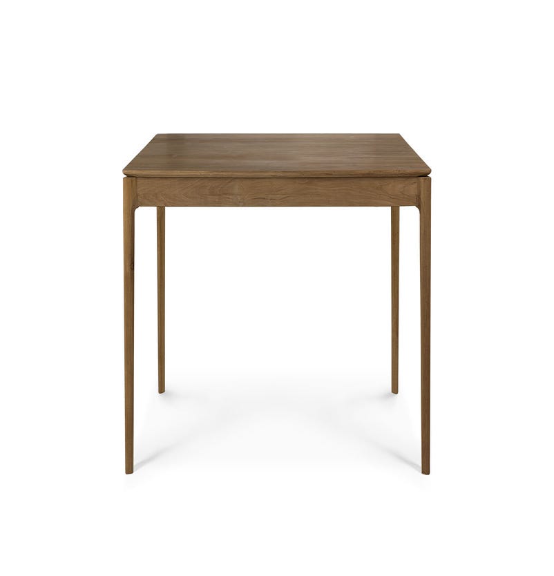 Table à rallonge BOK en teck d'Ethnicraft, 180/280x100x76