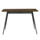 Table AISE rectangulaire, 140x90x75, Noyer