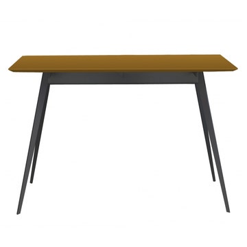 Table AISE rectangulaire de Treku, 140x90x75, Ocre