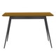 Table AISE rectangulaire, 140x90x75, Ocre