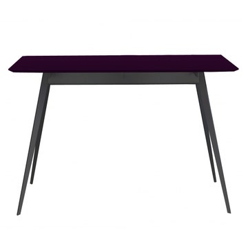 Table AISE rectangulaire de Treku, 140x90x75, Prune